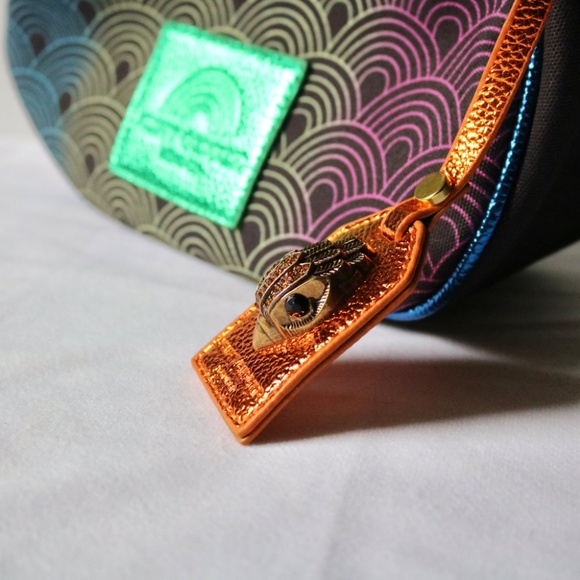 Kurt Geiger London (not authentic) Small Shoulder Hobo Bag Purse Rainbow - Picture 13 of 14